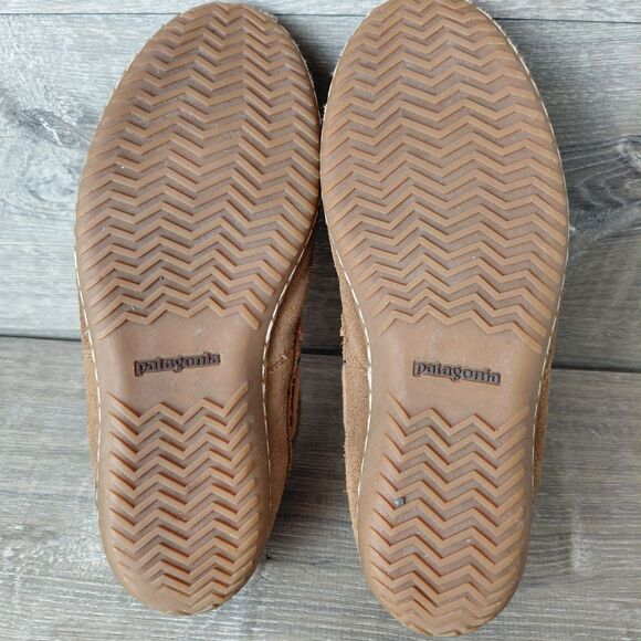 Patagonia Boots Womens Thatcher Kula Chukka Shoes Brown Suede Booties Size 7.5 - Picture 9 of 11